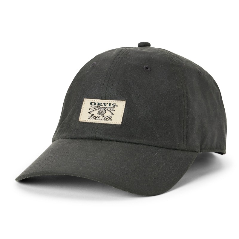 Vintage Crossed Rods Waxed Cotton Ball Cap | eflyshop ORVIS Argentina Full Dealer
