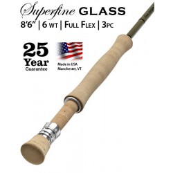 Superfine Glass 6-weight 8&#146;6&#148; Fly Rod