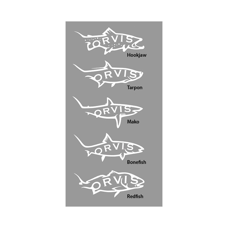 8" Die-Cut Fish Sticker