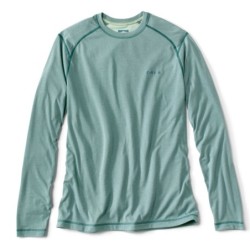 drirelease®  Long-Sleeved Crew - TIDEWATER