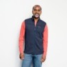 R65 Sweater Fleece Vest - INK