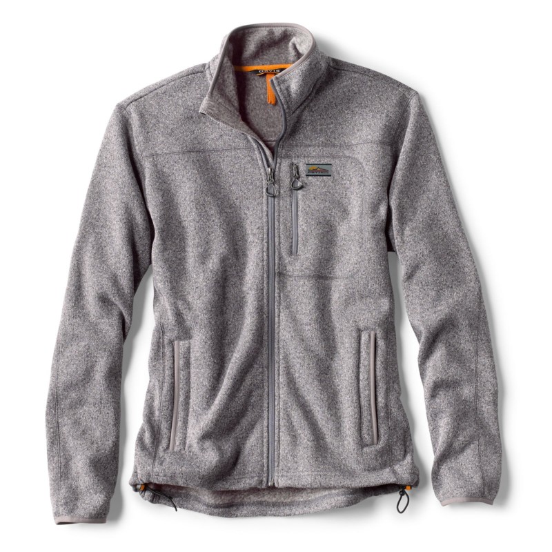 R65 Sweater Fleece Jacket - HEATHER GRAY