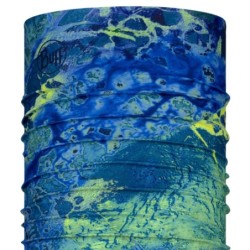Coolnet® UV+ BUFF - WAVE BLUE/YELLOW