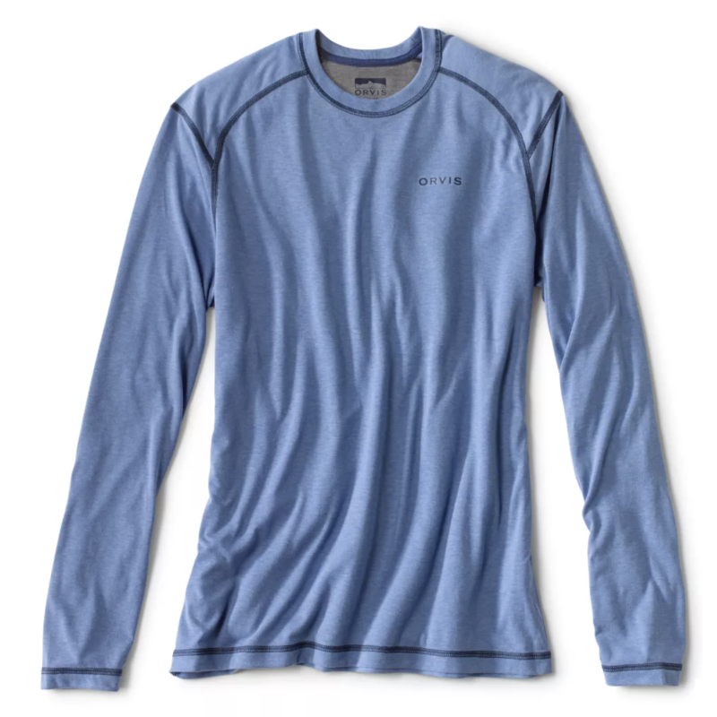 drirelease®  Long-Sleeved Crew - BRIGHT COBALT