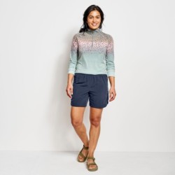 Women's DriCast™ Quarter-Zip - RAINBOW TROUT PRINT