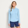 Women's DriCast™ Quarter-Zip - CLOUD BLUE