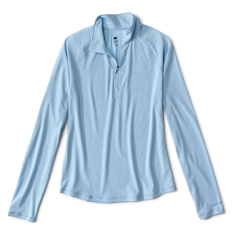 Women's DriCast™ Quarter-Zip - CLOUD BLUE