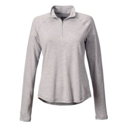 Women's DriCast™ Quarter-Zip - LIGHT GREY HEATHER