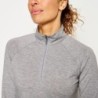 Women's DriCast™ Quarter-Zip - LIGHT GREY HEATHER