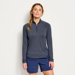 Women's DriCast™ Quarter-Zip - TRUE NAVY