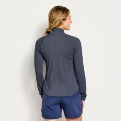 Women's DriCast™ Quarter-Zip - TRUE NAVY