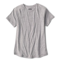 Women's DriCast™ Short-Sleeved Tee - LIGHT GREY HEATHER