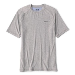 DriCast™ Short-Sleeved Crew - LIGHT GREY HEATHER