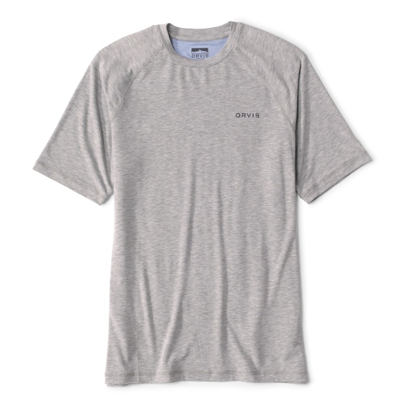 DriCast™ Short-Sleeved Crew - LIGHT GREY HEATHER