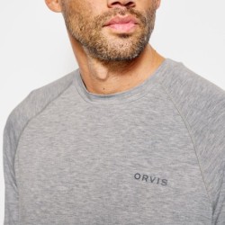 DriCast™ Short-Sleeved Crew - LIGHT GREY HEATHER