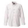 Long-Sleeved Open Air Casting Shirt - WHITE