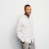 Long-Sleeved Open Air Casting Shirt - WHITE