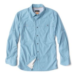Long-Sleeved Open Air Casting Shirt - CLOUD BLUE