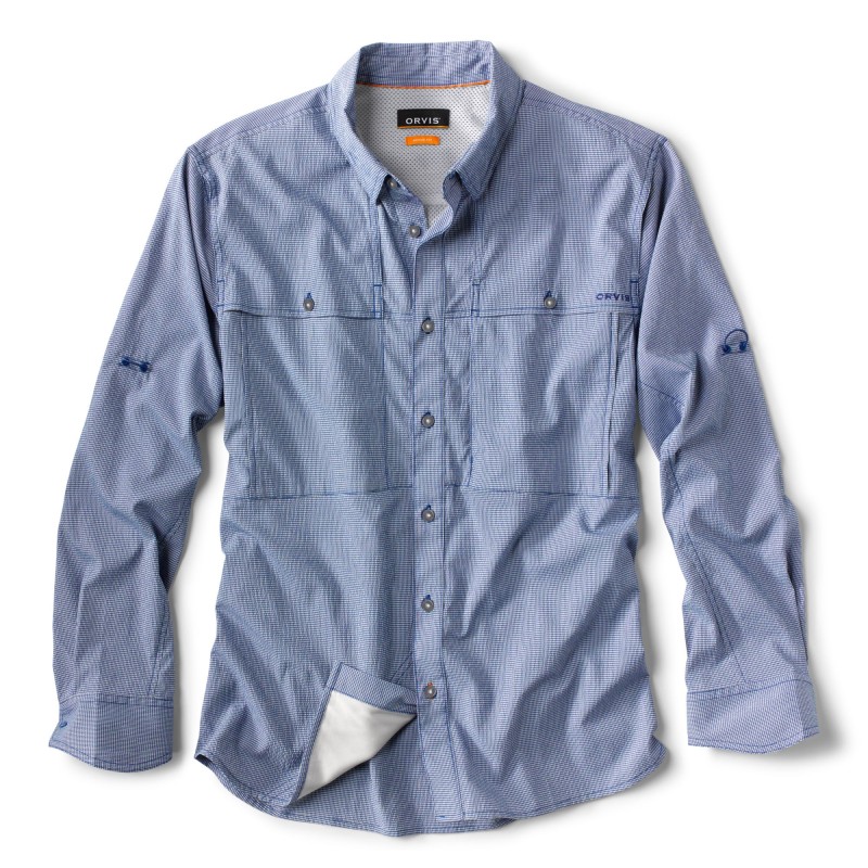 Long-Sleeved Open Air Casting Shirt - TRUE BLUE
