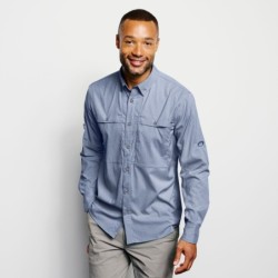 Long-Sleeved Open Air Casting Shirt - TRUE BLUE