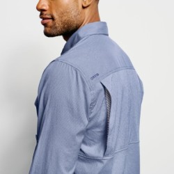 Long-Sleeved Open Air Casting Shirt - TRUE BLUE