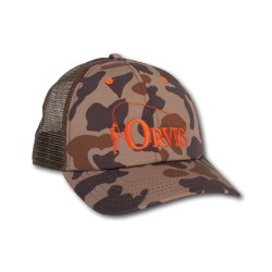 1971 Camo Bent Rod Trucker Hat