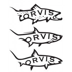 ORVIS vinyl sticker decal  fly fish 