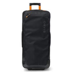 Trekkage™ LT Adventure 80L Checked Roller Bag - BLACK