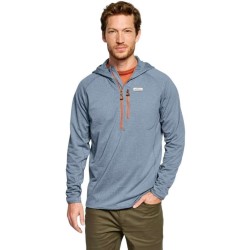 Orvis Horseshoe Hills 1/4 Hoodie - Bluestone